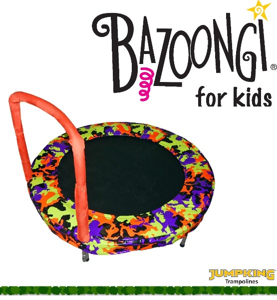 Bazoongi Bouncer Camoflouge Orange - JumpKing Trampolines